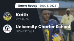 Recap: Keith  vs. University Charter School 2022