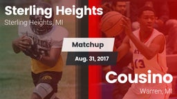 Matchup: Sterling Heights vs. Cousino  2017