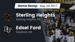 Recap: Sterling Heights  vs. Edsel Ford  2017