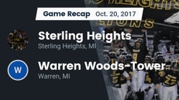 Recap: Sterling Heights  vs. Warren Woods-Tower  2017