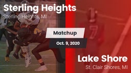 Matchup: Sterling Heights vs. Lake Shore  2020