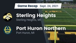 Recap: Sterling Heights  vs. Port Huron Northern  2021
