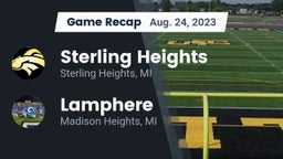 Recap: Sterling Heights  vs. Lamphere  2023