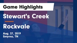 Stewart's Creek  vs Rockvale  Game Highlights - Aug. 27, 2019