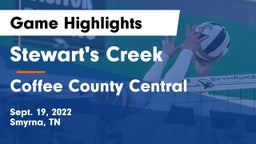 Stewart's Creek  vs Coffee County Central  Game Highlights - Sept. 19, 2022