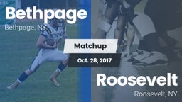 Matchup: Bethpage vs. Roosevelt  2017