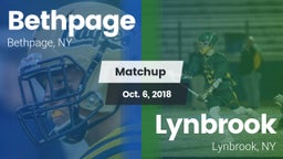 Matchup: Bethpage vs. Lynbrook  2018