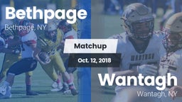 Matchup: Bethpage vs. Wantagh  2018
