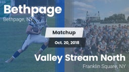 Matchup: Bethpage vs. Valley Stream North  2018