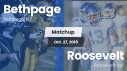 Matchup: Bethpage vs. Roosevelt  2018