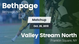 Matchup: Bethpage vs. Valley Stream North  2019