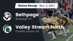 Recap: Bethpage  vs. Valley Stream North  2021