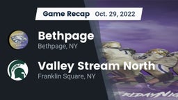 Recap: Bethpage  vs. Valley Stream North  2022
