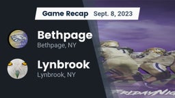 Recap: Bethpage  vs. Lynbrook  2023