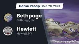 Recap: Bethpage  vs. Hewlett  2023