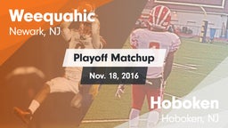 Matchup: Weequahic vs. Hoboken  2016