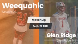Matchup: Weequahic vs. Glen Ridge  2019
