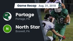 Recap: Portage  vs. North Star  2018