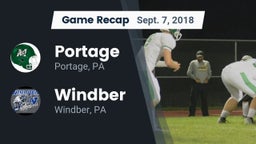 Recap: Portage  vs. Windber  2018