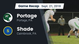 Recap: Portage  vs. Shade  2018