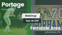 Matchup: Portage vs. Ferndale  Area  2018