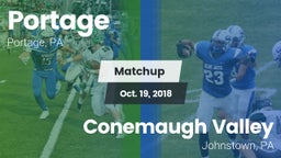 Matchup: Portage vs. Conemaugh Valley  2018