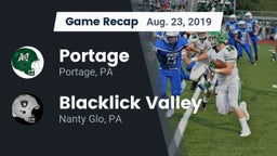 Recap: Portage  vs. Blacklick Valley  2019