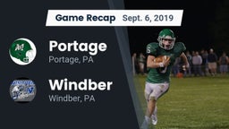 Recap: Portage  vs. Windber  2019