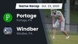 Recap: Portage  vs. Windber  2020