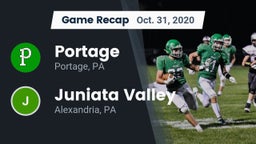 Recap: Portage  vs. Juniata Valley  2020