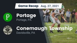 Recap: Portage  vs. Conemaugh Township  2021
