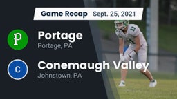 Recap: Portage  vs. Conemaugh Valley  2021