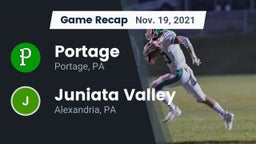 Recap: Portage  vs. Juniata Valley  2021