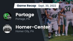 Recap: Portage  vs. Homer-Center  2022