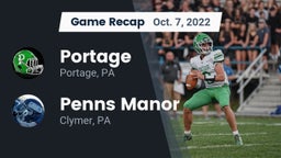 Recap: Portage  vs. Penns Manor  2022