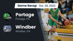 Recap: Portage  vs. Windber  2022
