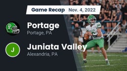 Recap: Portage  vs. Juniata Valley  2022