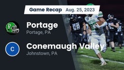 Recap: Portage  vs. Conemaugh Valley  2023