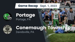 Recap: Portage  vs. Conemaugh Township  2023