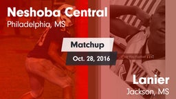 Matchup: Neshoba Central vs. Lanier  2016