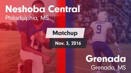 Matchup: Neshoba Central vs. Grenada  2016