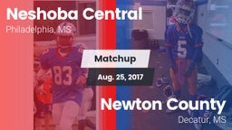 Matchup: Neshoba Central vs. Newton County  2017