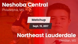 Matchup: Neshoba Central vs. Northeast Lauderdale  2017