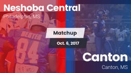 Matchup: Neshoba Central vs. Canton  2017