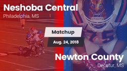 Matchup: Neshoba Central vs. Newton County  2018
