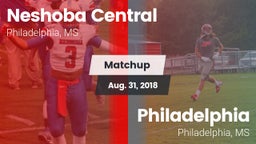Matchup: Neshoba Central vs. Philadelphia  2018