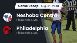 Recap: Neshoba Central  vs. Philadelphia  2018