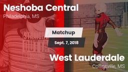 Matchup: Neshoba Central vs. West Lauderdale  2018