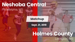Matchup: Neshoba Central vs. Holmes County 2018