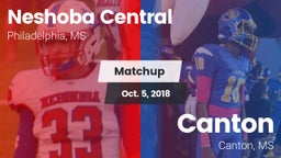 Matchup: Neshoba Central vs. Canton  2018